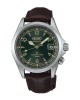 Seiko Prospex Alpinist SPB507J1 Αυτόματο Ανοξείδωτο ατσάλι Καφέ δερμάτινο λουρί Πράσινο χρώμα καντράν