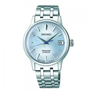 Seiko Presage SRP841J1 Αυτόματο Ανοξείδωτο ατσάλι Μπρασελέ Γαλάζιο χρώμα καντράν
