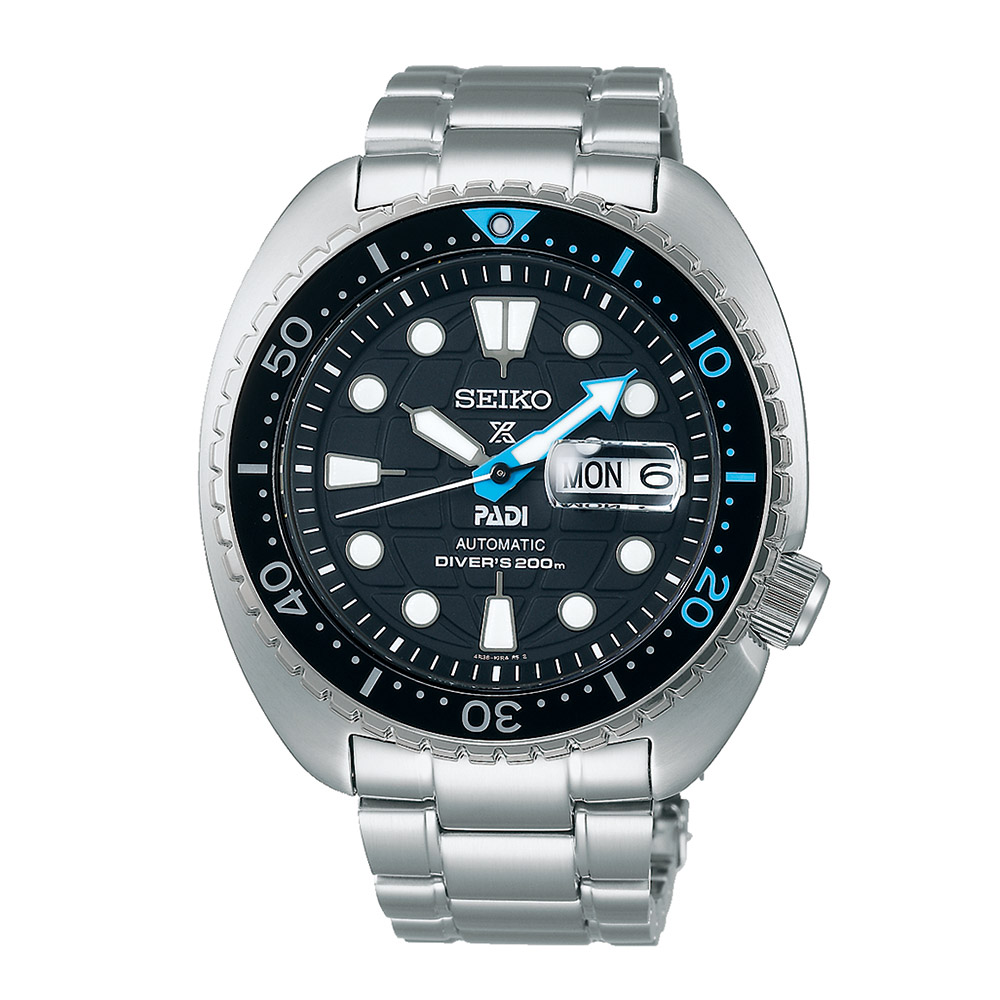 SEIKO Prospex SRPG19K1F Αυτόματο Ανοξείδωτο ατσάλι Μπρασελέ Μαύρο χρώμα καντράν Καταδυτικό