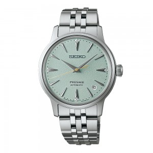 Seiko Presage SRPL63J1 Αυτόματο Ανοξείδωτο ατσάλι Μπρασελέ Πράσινο χρώμα καντράν Κρύσταλα