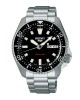 Seiko 5 Sports SRPL85K1J Αυτόματο Ανοξείδωτο ατσάλι Μπρασελέ Μαύρο χρώμα καντράν Περιστρεφόμενη στεφάνη