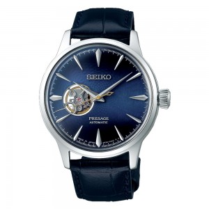 Seiko Presage SSA405J1 Automatic Stainless steel Blue color leather Blue color dial