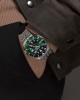 Seiko 5 Sports SSK035K1 Αυτόματο Ανοξείδωτο ατσάλι Μπρασελέ Πράσινο χρώμα καντράν Περιστρεφόμενη στεφάνη