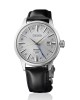 Seiko Presage SSK049J1 Αυτόματο Ανοξείδωτο ατσάλι Μαύρο δερμάτινο λουρί Ασημί χρώμα καντράν