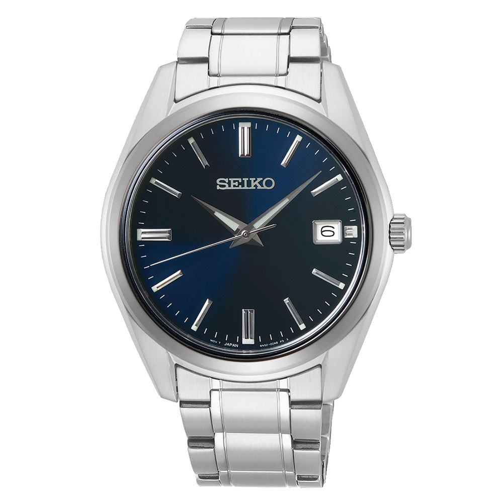 Seiko Conceptual series SUR309P1 Quartz Ανοξείδωτο ατσάλι Μπρασελέ Μαύρο χρώμα καντράν