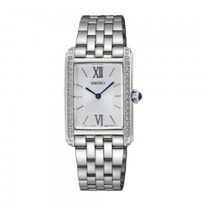 Seiko Conceptual series SWR091P1 Quartz Ανοξείδωτο ατσάλι Μπρασελέ Λευκό χρώμα καντράν Κρύσταλα