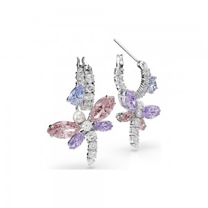 Swarovski Σκουλαρίκια Σταγόνα Ariana Grande 5749185 Επιμετάλλωση ροδίου