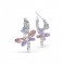 Swarovski Σκουλαρίκια Σταγόνα Ariana Grande 5749185 Επιμετάλλωση ροδίου
