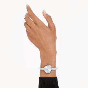 Swarovski Sublima 5730369 Quartz Ανοξείδωτο ατσάλι Μπρασελέ Ασημί χρώμα καντράν Κρύσταλλα