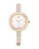Swarovski Sublima 5734635 Quartz Επιχρυσωμένο Ανοξείδωτο ατσάλι Μπρασελέ Ασημί χρώμα καντράν Κρύσταλλα