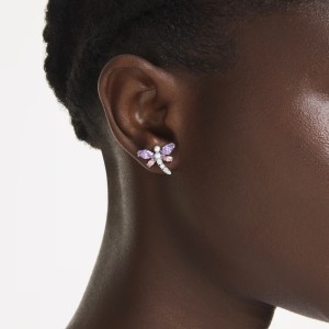 Swarovski Σκουλαρίκια Καρφάκι Ariana Grande 5737371 Επιμετάλλωση ροδίου