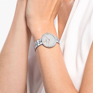 Swarovski Cosmopolitan 5742475 Quartz Ανοξείδωτο ατσάλι Μπρασελέ Ασημί χρώμα καντράν Κρύσταλλα