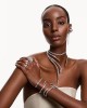 Swarovski Σκουλαρίκια Mesmera 5748006 Επιμετάλλωση ροδίου
