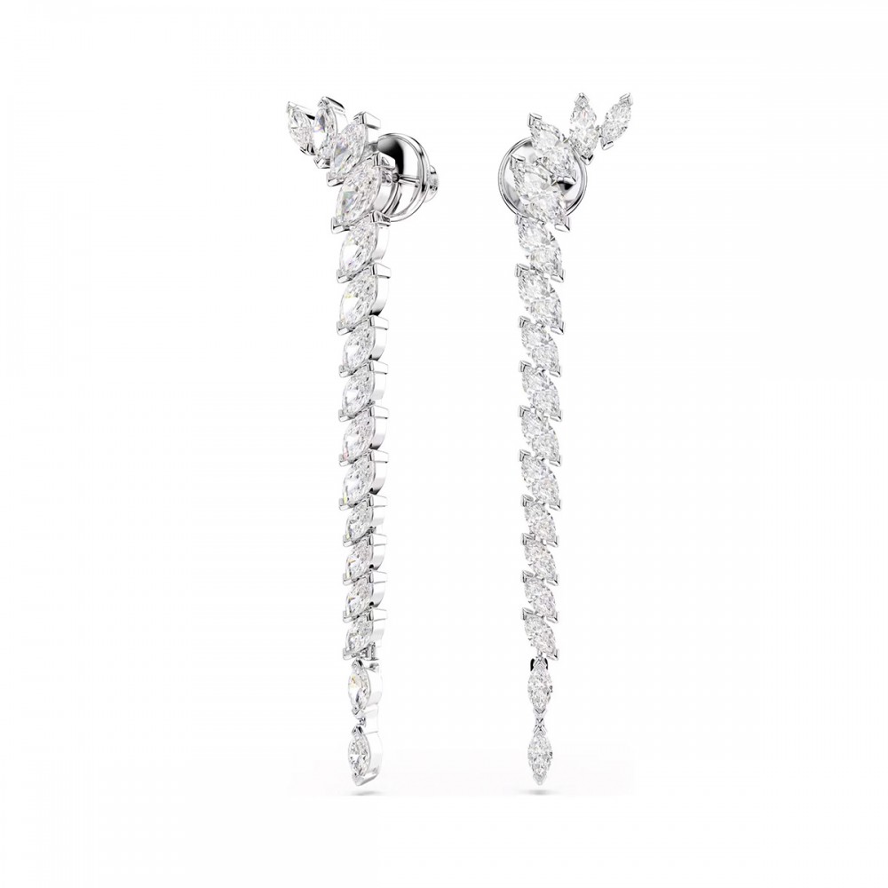 Swarovski Σκουλαρίκια Mesmera 5748006 Επιμετάλλωση ροδίου
