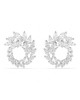 Swarovski Σκουλαρίκια Κρίκοι Mesmera 5748008 Επιροδιωμένα