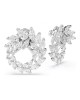 Swarovski Σκουλαρίκια Κρίκοι Mesmera 5748008 Επιροδιωμένα