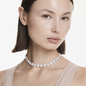Swarovski Κολιέ Ariana Grande 5749179 Επιμετάλλωση ροδίου