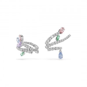 Swarovski Σκουλαρίκια Cuff Ariana Grande 5749184 Επιμετάλλωση ροδίου