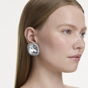 Swarovski Σκουλαρίκια Κλιπ Una Angelic 5751325 Επιροδιωμένα