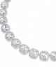 Swarovski Κολιέ Una Angelic 5751326 Επιροδιωμένο