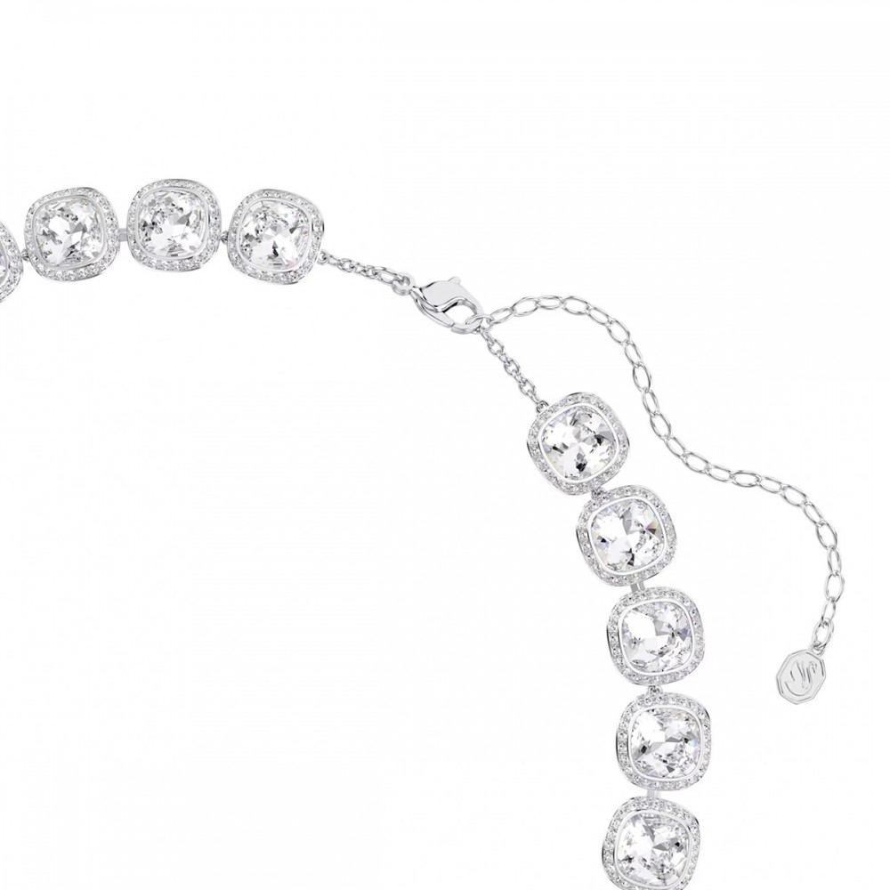 Swarovski Κολιέ Una Angelic 5751326 Επιροδιωμένο