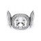 Swarovski Βραχιόλι Una Angelic 5751557 Επιροδιωμένο