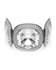 Swarovski Βραχιόλι Una Angelic 5751557 Επιροδιωμένο