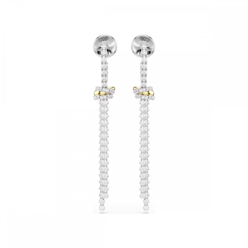 Swarovski Σκουλαρίκια σταγόνα Hyperbola 5752866 Επιμετάλλωση ροδίου