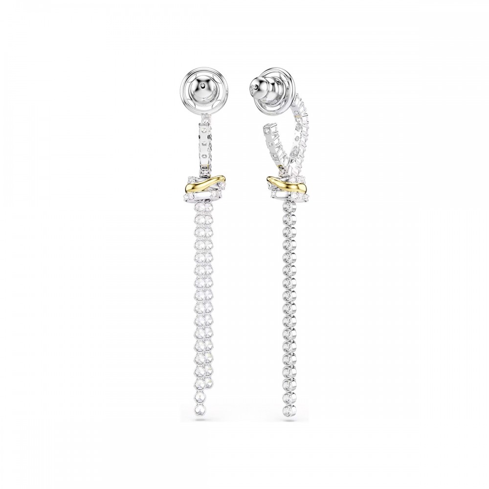 Swarovski Σκουλαρίκια σταγόνα Hyperbola 5752866 Επιμετάλλωση ροδίου