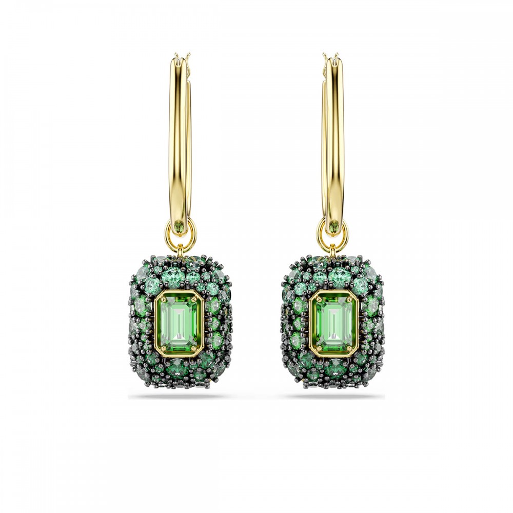 Swarovski Σκουλαρίκια σταγόνα Sublima 5752890 Επιχρυσωμένα με κίτρινο χρυσό