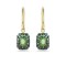 Swarovski Σκουλαρίκια σταγόνα Sublima 5752890 Επιχρυσωμένα με κίτρινο χρυσό
