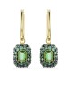 Swarovski Σκουλαρίκια σταγόνα Sublima 5752890 Επιχρυσωμένα με κίτρινο χρυσό