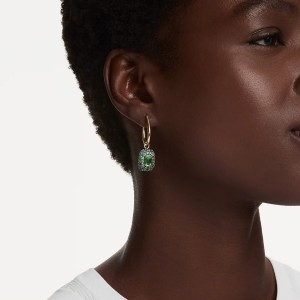 Swarovski Σκουλαρίκια σταγόνα Sublima 5752890 Επιχρυσωμένα με κίτρινο χρυσό