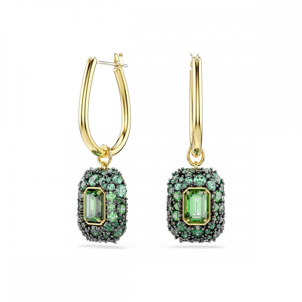 Swarovski Σκουλαρίκια σταγόνα Sublima 5752890 Επιχρυσωμένα με κίτρινο χρυσό