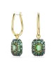 Swarovski Σκουλαρίκια σταγόνα Sublima 5752890 Επιχρυσωμένα με κίτρινο χρυσό