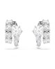 Swarovski Σκουλαρίκια Κρίκοι Matrix 5753572 Επιροδιωμένα