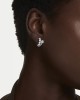 Swarovski Σκουλαρίκια Κρίκοι Matrix 5753572 Επιροδιωμένα