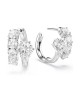 Swarovski Σκουλαρίκια Κρίκοι Matrix 5753572 Επιροδιωμένα