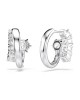 Swarovski Σκουλαρίκια Κρίκοι Matrix 5753572 Επιροδιωμένα
