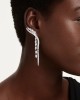 Swarovski Σκουλαρίκια Mesmera 5753675 Επιροδιωμένο