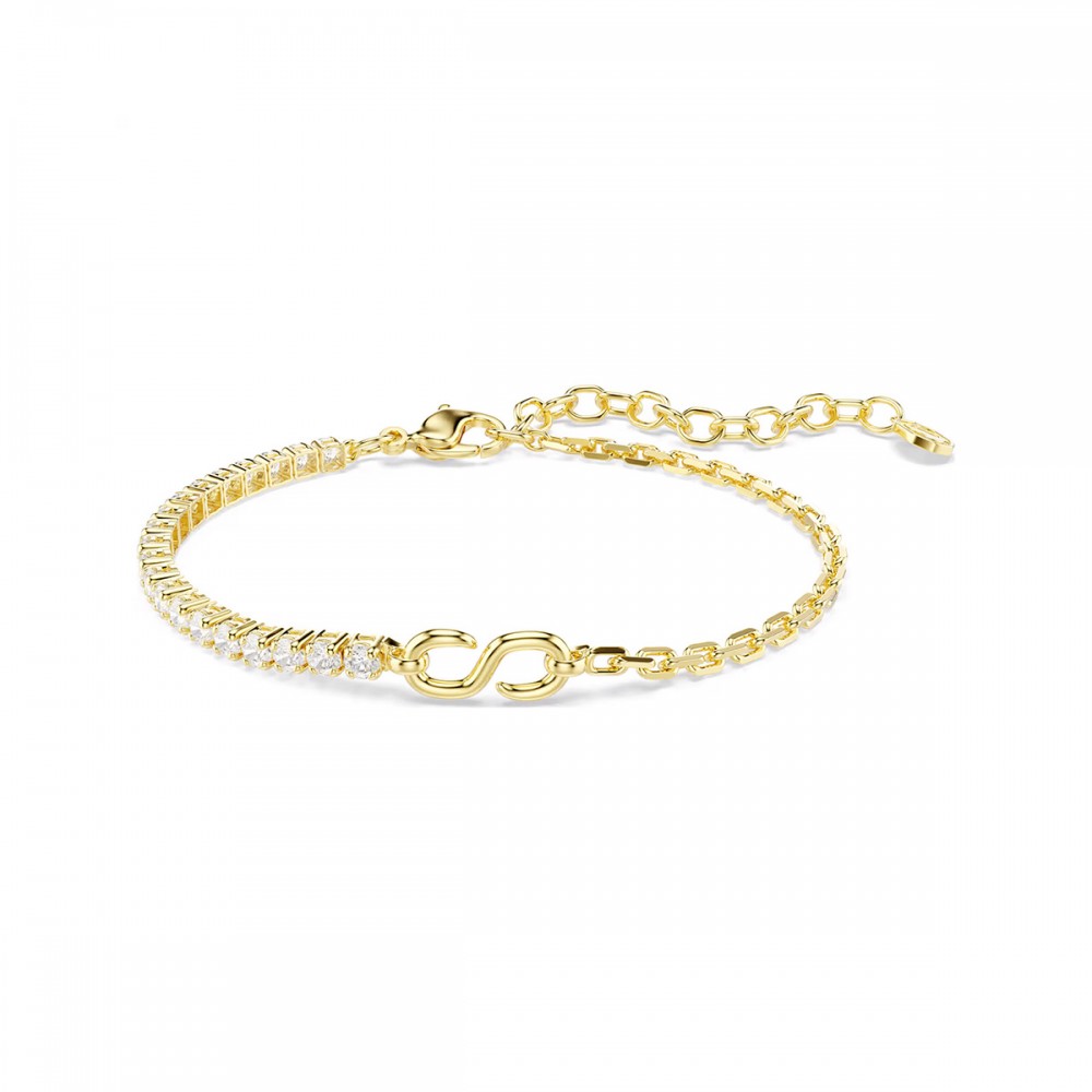 Swarovski Βραχιόλι Matrix 5753925 Επιχρυσωμένο με κίτρινο χρυσό