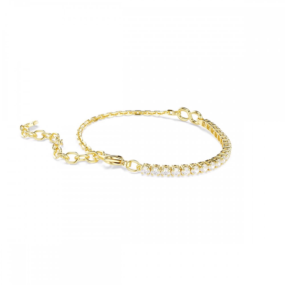 Swarovski Βραχιόλι Matrix 5753925 Επιχρυσωμένο με κίτρινο χρυσό