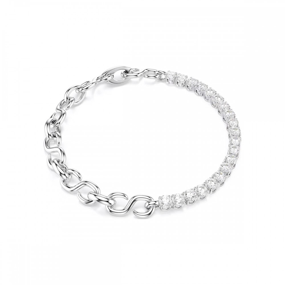 Swarovski Βραχιόλι Matrix 5753926 Επιροδιωμένο