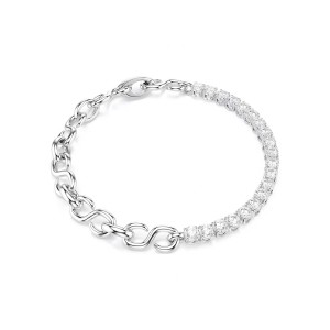 Swarovski Βραχιόλι Matrix 5753926 Επιροδιωμένο
