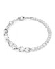 Swarovski Βραχιόλι Matrix 5753926 Επιροδιωμένο