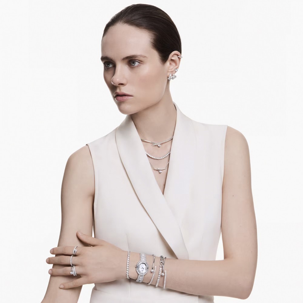 Swarovski Βραχιόλι Matrix 5753926 Επιροδιωμένο