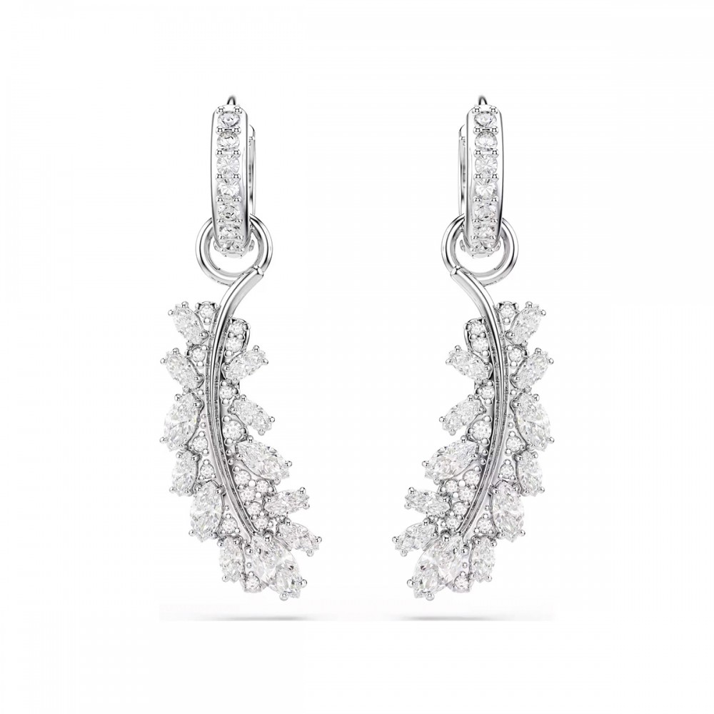 Swarovski Σκουλαρίκια Vienna 5754272 Επιμετάλλωση ροδίου