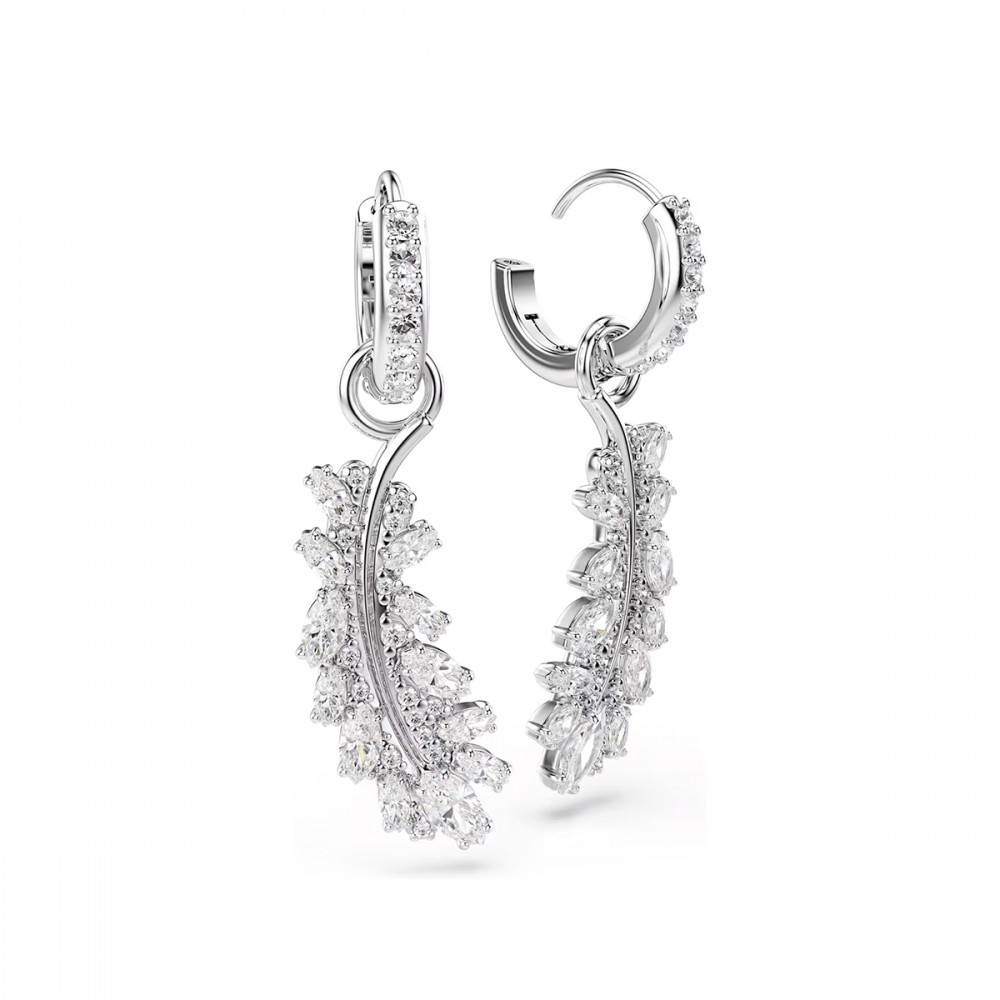 Swarovski Σκουλαρίκια Vienna 5754272 Επιμετάλλωση ροδίου