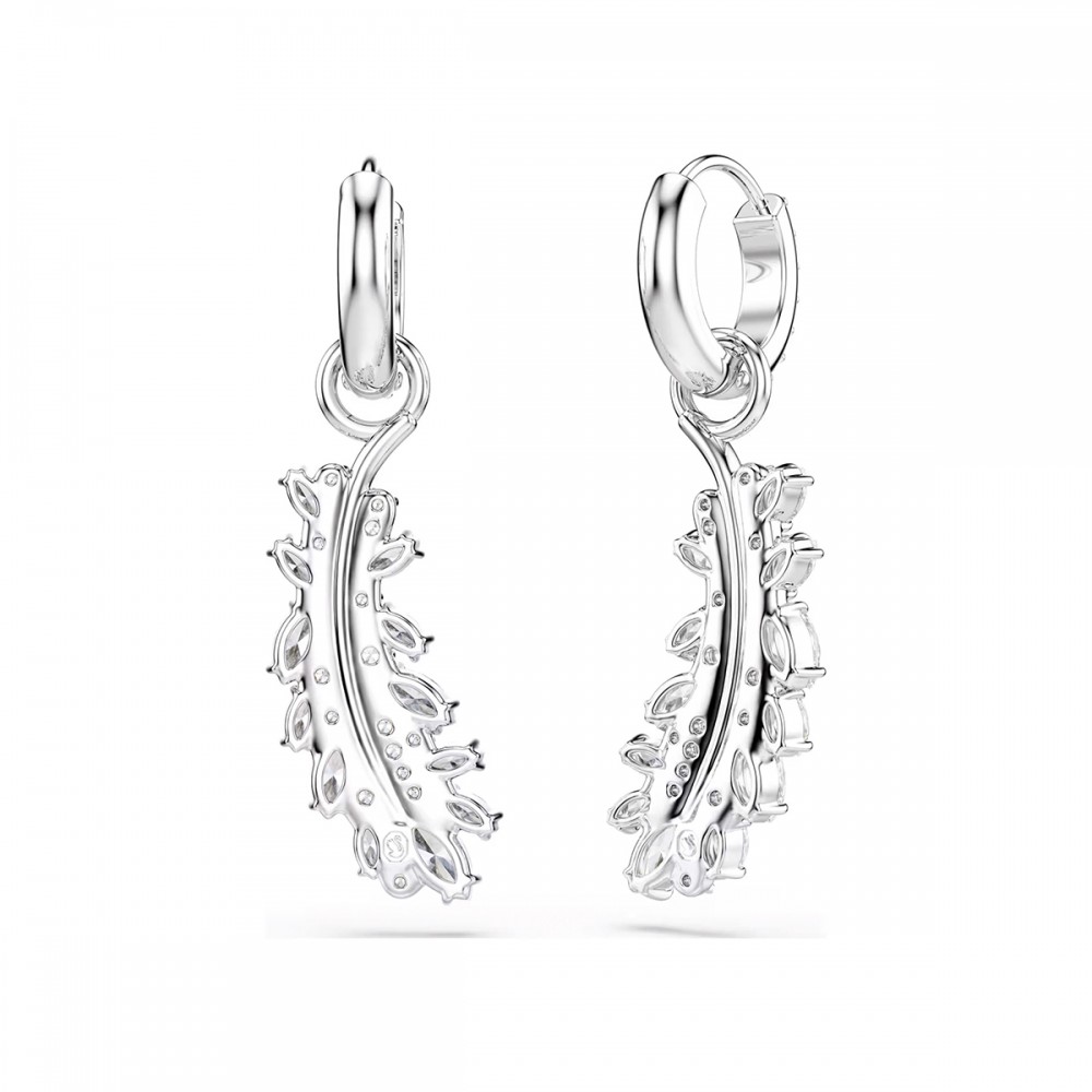 Swarovski Σκουλαρίκια Vienna 5754272 Επιμετάλλωση ροδίου