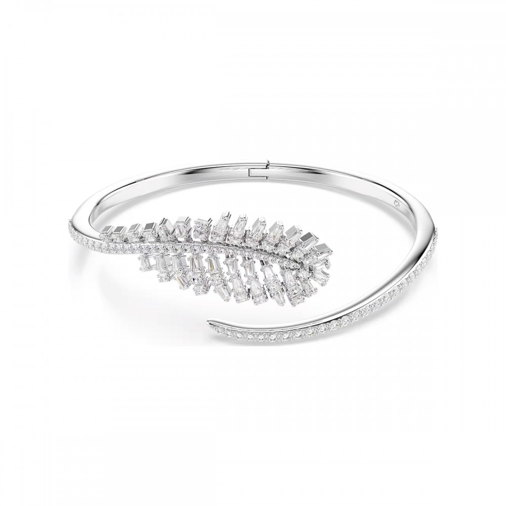 Swarovski Άκαμπτο Βραχιόλι Vienna 5754274 Επιροδιωμένο